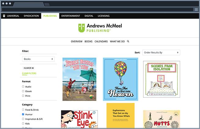 Andrews McMeel Publishing screenshot