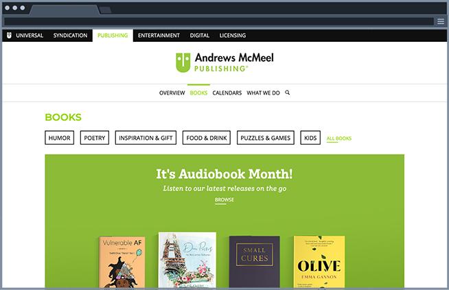 Andrews McMeel Publishing screenshot